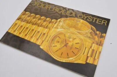 Libretto Manuale ROLEX DAY DATE 1997 INGLESE - Immagine 1 di 2