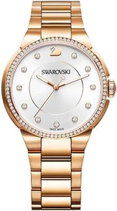 Swarovski City Rose Gold Tone Bracelet Watch 5181642 - Picture 1 of 2