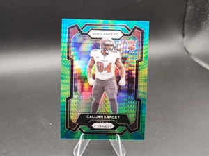 2023 Panini Prizm Green Hyper Calijah Kancey #/175 Rookie Card RC - Picture 1 of 5