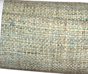 Nate Berkus Kahiwa Island Upholstery Fabric Blue Green Tan 1 Yd 54'' - Picture 1 of 7
