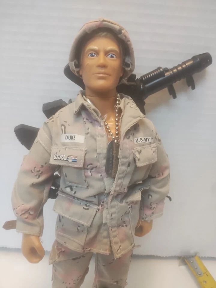 1991 Hasbro GI Joe Hall of Fame Duke 12” With Helmet And Many Accessories  - Image 1 of 4