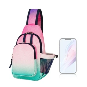 Kids Sling Bags for Girls Crossbody Bag Girls Purses for Kids 8-10 10-12 Glit... - Picture 1 of 6