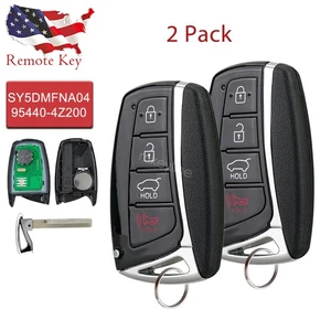 2 For 2013 2014 2015 2016 2017 2018 Hyundai Santa Fe Smart Key Fob SY5DMFNA04 - Picture 1 of 6