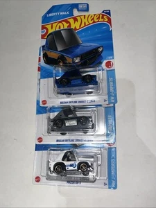 HOT WHEELS LOTTO DI 3 NISSAN SKYLINE MAZDA, RX-3 - Foto 1 di 4