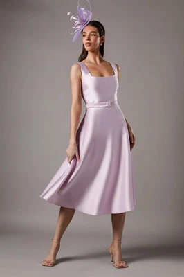 Coast Lilac Midi Dress Womens Occasion Dresses - Image 1 of 4