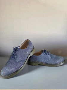 Dr Martens Lester AW501 Denim Shoe Uk 9 - Picture 1 of 13