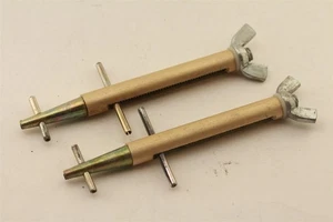 2 Used Clamptite CLT05 4 3/4" Aluminum Tool With Wingnut Wire Clamp Maker - Picture 1 of 3