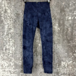 Lululemon Gr. 4 Abstrakte Ankle Pull On Leggings Blau Outdoor Hose - Bild 1 von 10