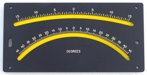 LARGE SHIPS SUBMARINE TWIN GLASS TUBE CLINOMETER LEVEL - Picture 1 of 3