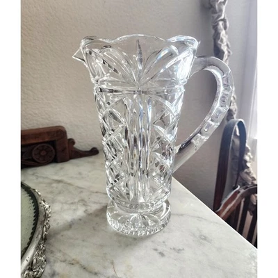 Jarro de cristal vintage - Imagem 1 de 4