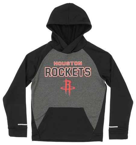 Outerstuff NBA Youth Boys Houston Rockets Two Tone Fleece Scuba Hoodie Cover