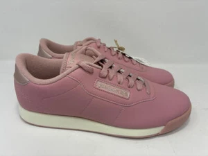 Zapatilla deportiva Reebok Princess para mujer, rosa ahumada/azul cristal/oro rosa, 9,5 - Imagen 1 de 4
