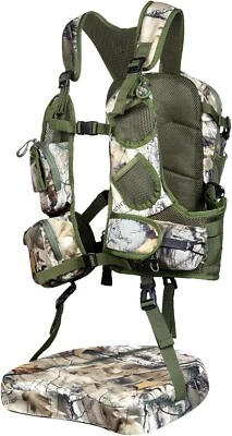 Turkey Hunting Vest with Seat, Game Pouch, Turkey Hunting Gear Accessories - Image 1 of 4