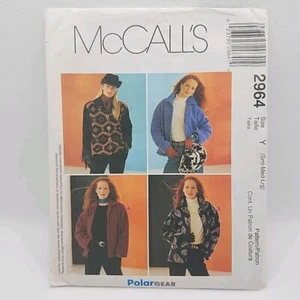 McCall's 2964 Misses' Button Up Front Jacket Sewing Pattern Size S-L Uncut - Picture 1 of 6