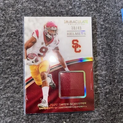 2017 Panini Immaculate Collection - Immaculate JuJu Smith-Schuster /49 (RC) - Image 1 of 2