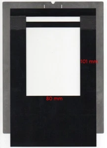 Film holder for Imacon/Hasselblad Flextight scanners, 9x12 (80x101mm), ID coded! - Picture 1 of 4