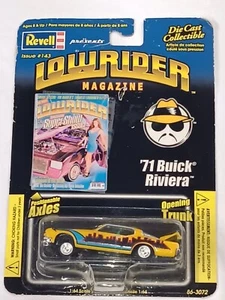Revell '71 Buick Riviera Rare Yellow Lowrider Magazine Issue #143 - Picture 1 of 3