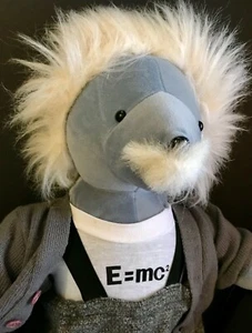 Rare Vintage Albert Einstein Bear North American Bear Company - Picture 1 of 6