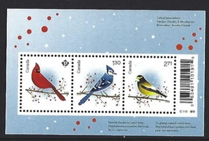 CANADA 2022 BIRDS ''HOLIDAY'' SOUVENIR SHEET UNMOUNTED MINT, MNH - Picture 1 of 1