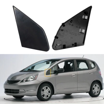 For 2009-2013 Honda Fit Front Door Garnish Window Glass Plate Trim Cap 2pcs - Image 1 of 4