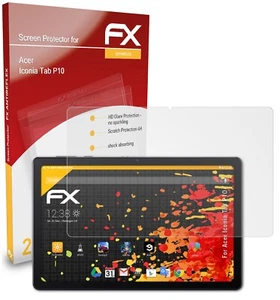 atFoliX 2x Screen Protection Film for Acer Iconia Tab P10 matt&shockproof - Picture 1 of 9