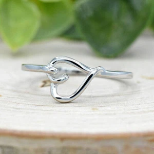 Anillos de plata esterlina 925 hechos a mano bohemios pequeños para mujer joyería MR#216 - Imagen 1 de 3