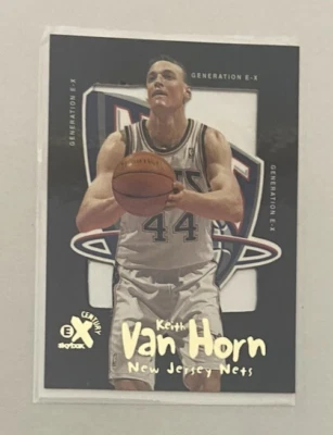 Keith Van Horn 1998-99 Skybox E-X Century Generation E-X Diecut Insert #13GE - Image 1 of 4