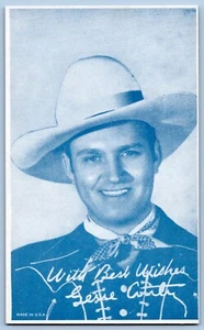 Gene Autry  Cowboy 1930's Western Arcade Card  TV Star  - Picture 1 of 2