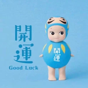 Sonny Angel Blue Daruma Good Luck Mini Japanese Figure Designer Cute Gift Toy - Picture 1 of 2