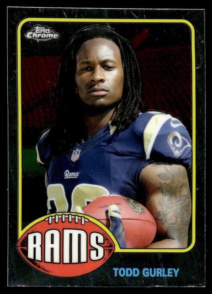 2015 Topps Chrome 1976 Football Todd Gurley #76-TG - Image 1 of 2