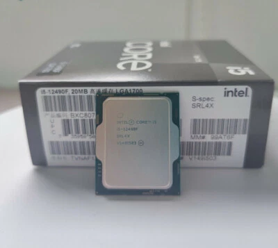 NEW Intel Core i5 12490F 3.0GHz 6-Core 12-Thread CPU 10NM L3=20M 65W LGA 1700 - Image 1 of 4