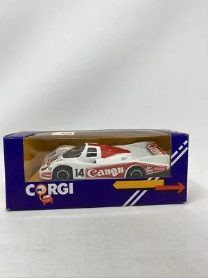 Porsche 956 1985 red/white Canon 1/43 scale Corgi  - Image 1 of 3