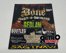 Bedlam - Bone Thugs-n-harmony Promo Flyer 4.25x5.5” King Gordy The Dayton Family