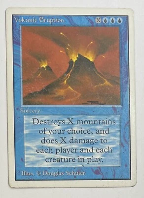 MTG VOLCANIC ERUPTION Unlimited (OldManMTG 003-118) - Image 1 of 2