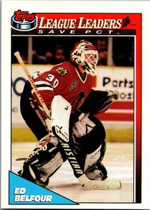 1991-92 Topps - #288 Ed Belfour - Picture 1 of 2