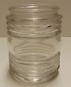TONO VIDRIO TRANSPARENTE TIPO UTILITARIO 4 3/4"" ALTO 3 1/4"" AJUSTE NUEVO 08636JB - Imagen 1 de 4