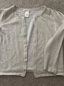 Janie and Jack girl button up long sleeve Jacket size 5 - Picture 1 of 4