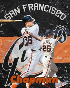 San Francisco Giants Lithograph print of Matt Chapman 2024 - Picture 1 of 1