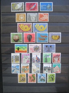 Suiza año 1973 MiNr. 988-1016 marcas individuales/juegos sin usar** a elegir - Imagen 1 de 8