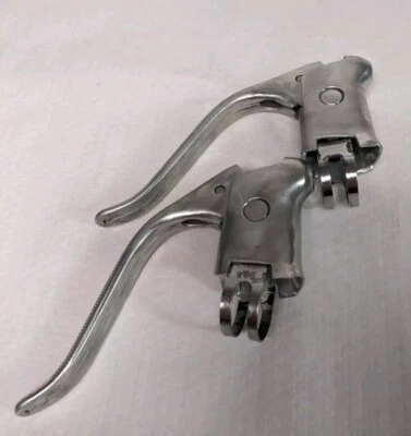 Weinmann Vintage 70's Bicycle Brake Lever Set For 28.3 mm Drop Bar Handlebars  - Image 1 of 4