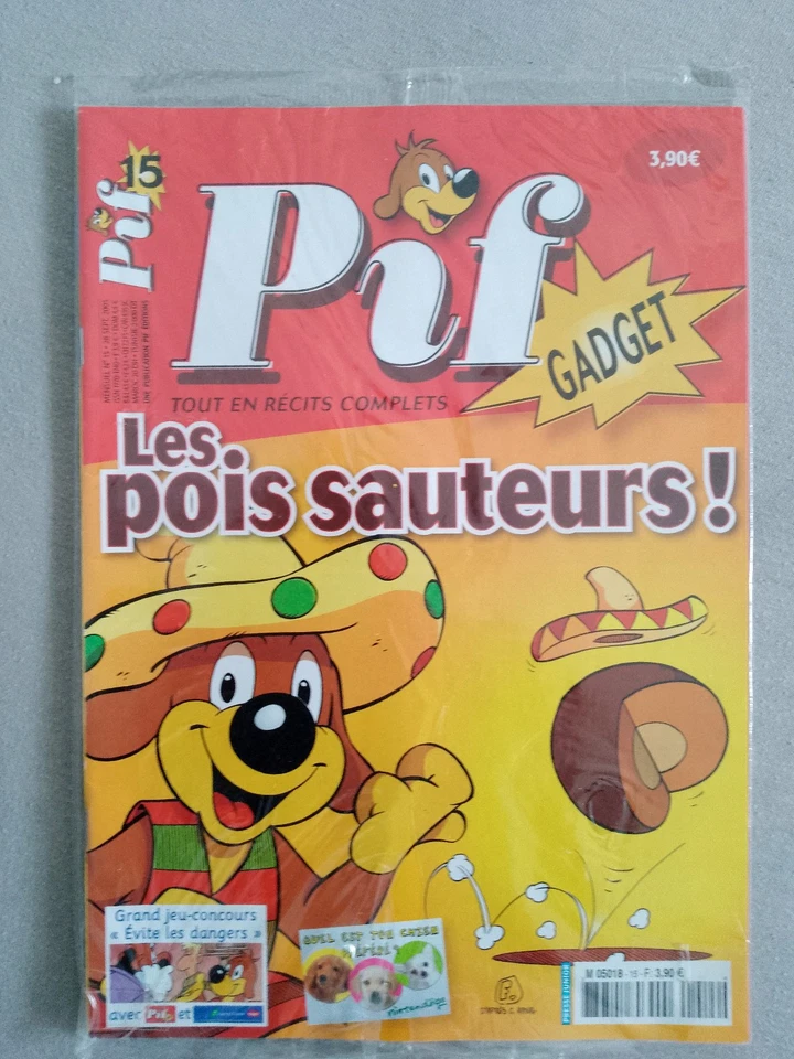 PIF GADGET 15 sep 2005, magazine sous blister (sans le gadget) - Photo 1/1