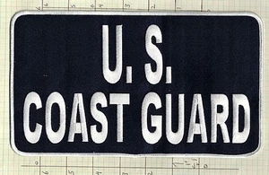 US Coast Guard 9.5"x5.5" back patch 2009 USCG Coast Guard patch - Picture 1 of 1
