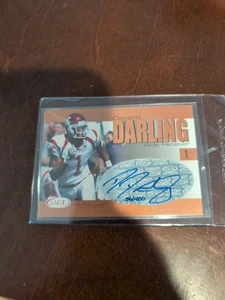 2004 SAGE Autogramm Bronze Devard Darling /400 Washington State - Bild 1 von 1