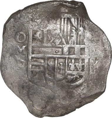 Lucayan Beach Shipwreck MEXICO, Mexico City, cob 8 reales, Philip IV - Image 1 of 3