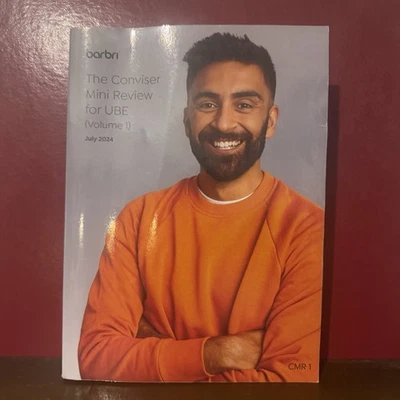 Barbri Bar Exam The Conviser Mini Review California MBE Outlines Vol 1 July 2024 - Image 1 of 4