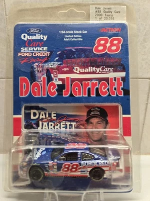 Dale Jarrett #88 Quality Care Ford Credit 2000 Ford Taurus 1:64 Action NASCAR - Image 1 of 4