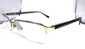 Burberry B 1006 1005 Silber/Schwarz 52-18-140 Halbrand Brille Brillengestell - Bild 1 von 8