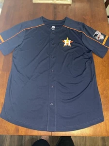 Houston Astros Majestic Men’s Size XL  Button-Down Top - Picture 1 of 8