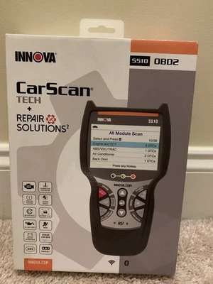NEW Innova 5510 OBD2 Scanner ABS Code Reader Diagnostic Tool Check Engine Reset! Foto 1 de 4