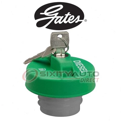 Gates Gas Fuel Tank Cap for 1982-1997 GMC K2500 6.5L 6.2L V8 - Gasoline di Foto 1 de 4